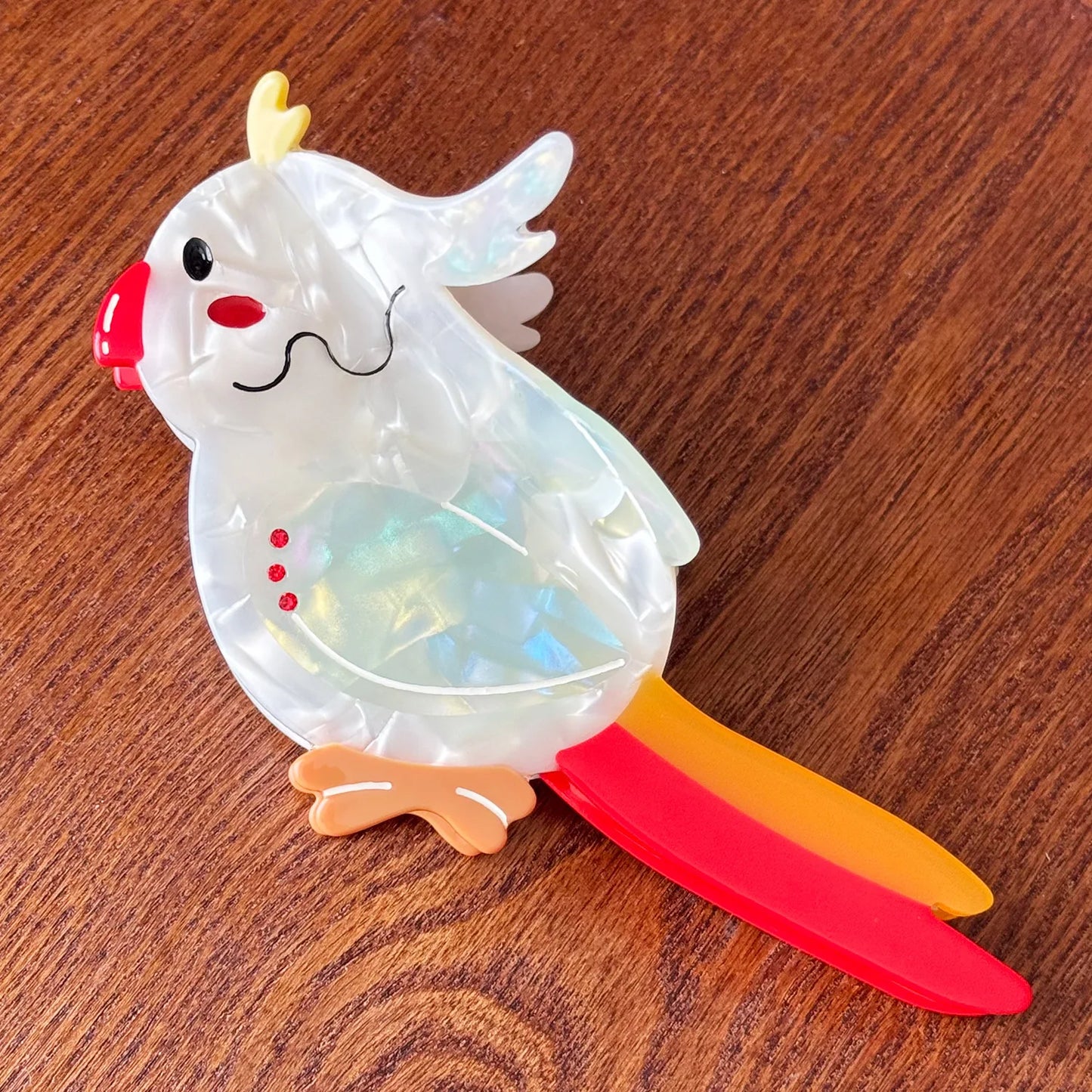 Bird Hair Claw Clip