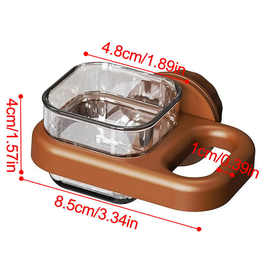 Cage-Mount ABS Feeder Bowl for Birds | Bon Bon Bird Toys