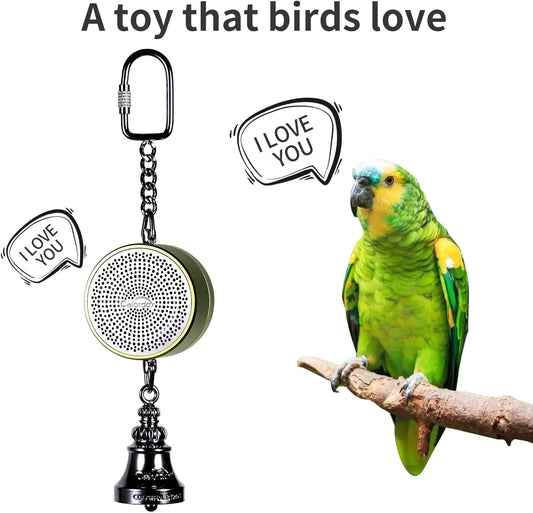 Voice Recording Talking Trainer Toy for Birds | Bon Bon Bird Toys