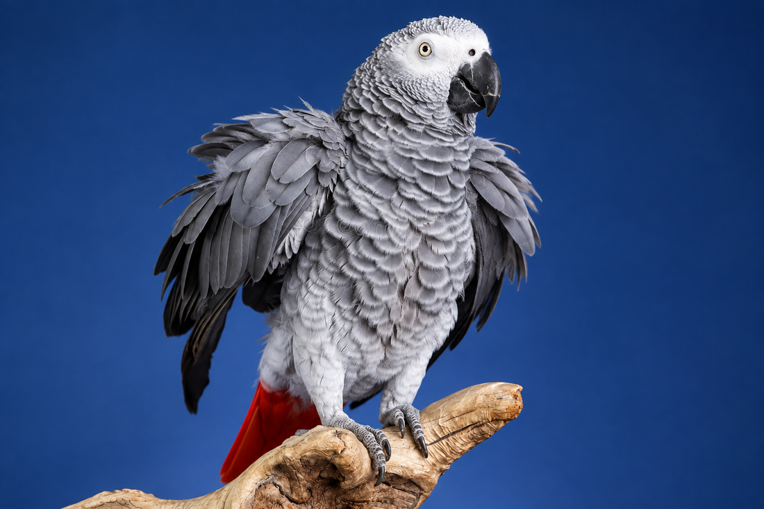 African grey parrot