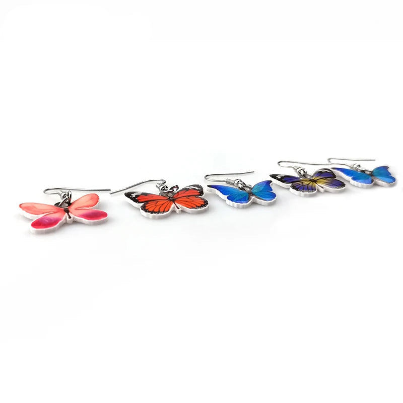 Cute Parrot Acrylic Dangle Earrings | Bon Bon Bird Toys