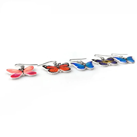 Cute Parrot Acrylic Dangle Earrings | Bon Bon Bird Toys