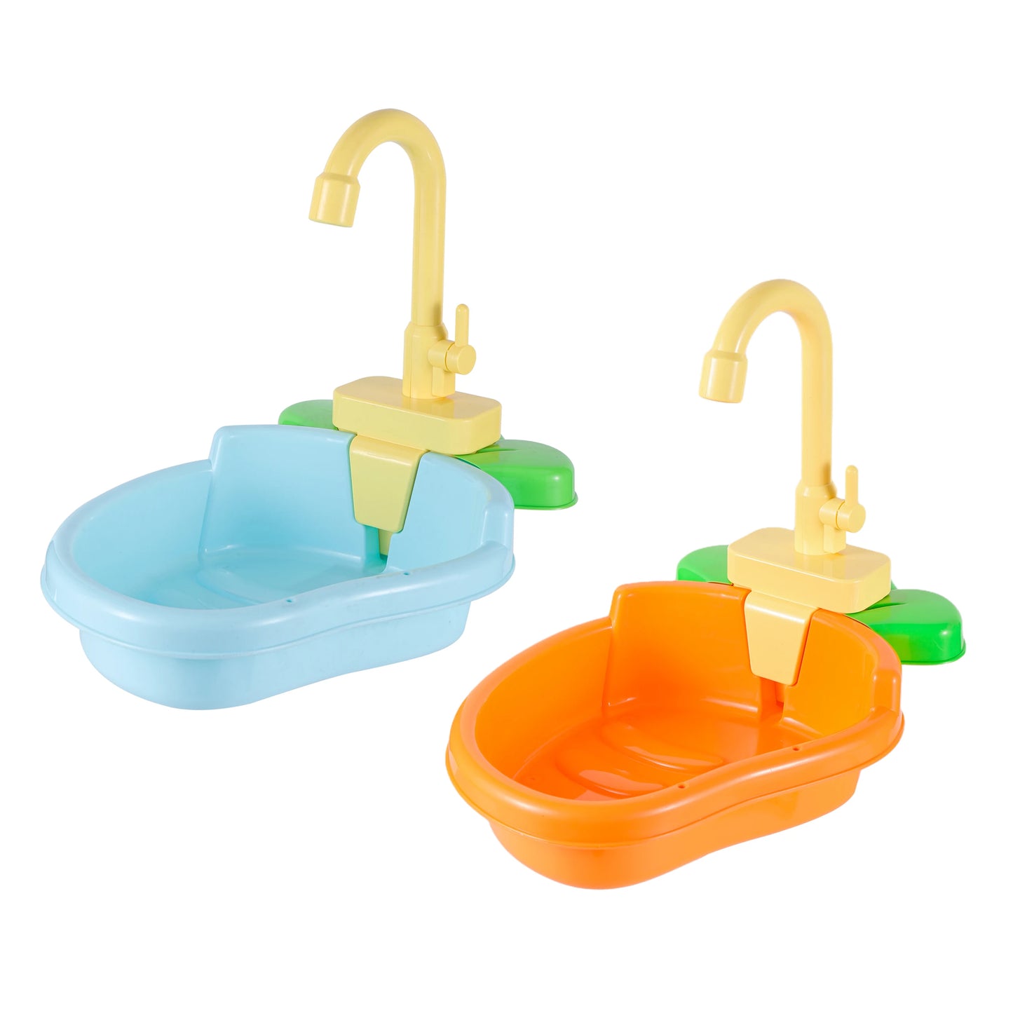 Automatic Bird Bath with Faucet | Bon Bon Bird Toys
