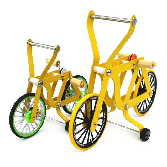 Miniature Bicycle Training Toy for Birds | Bon Bon Bird Toys