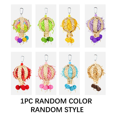 Woven Rattan Ball Bird Toy | Bon Bon Bird Toys