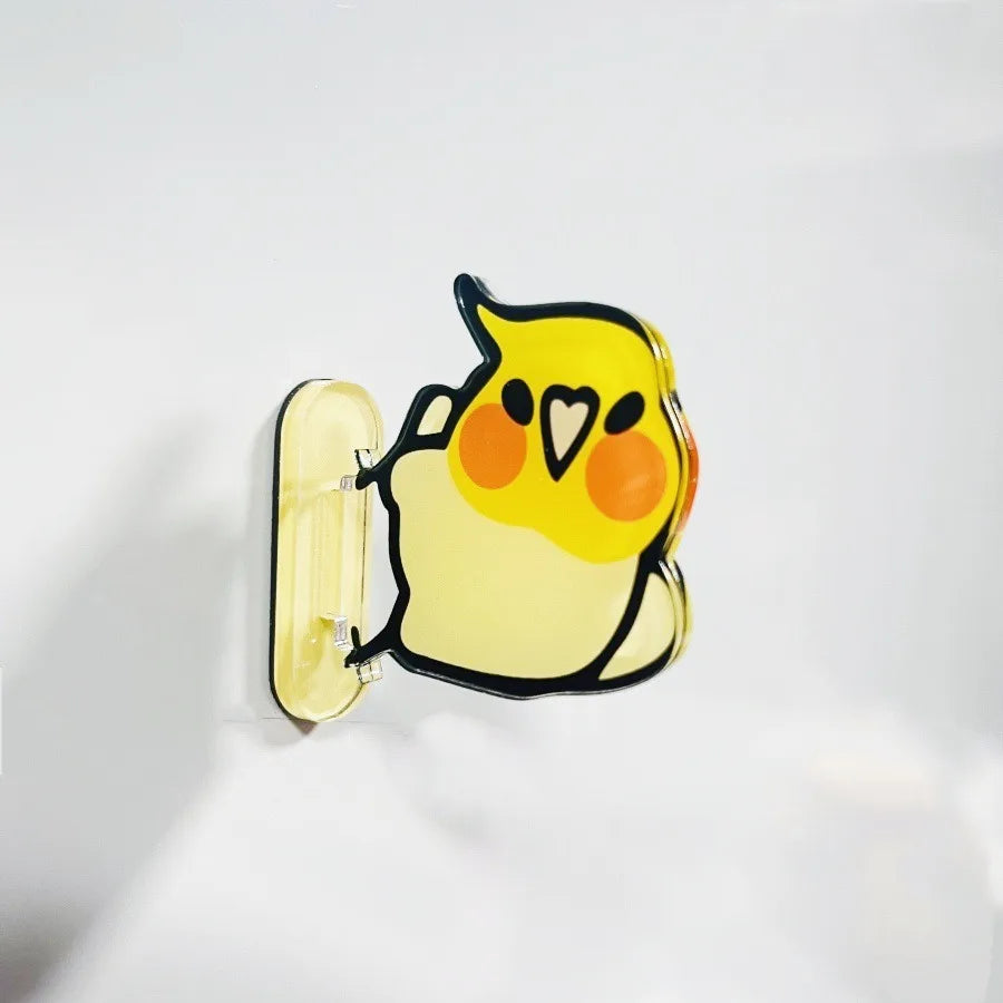 Chubby Bird Acrylic Fridge Magnets | Bon Bon Bird Toys