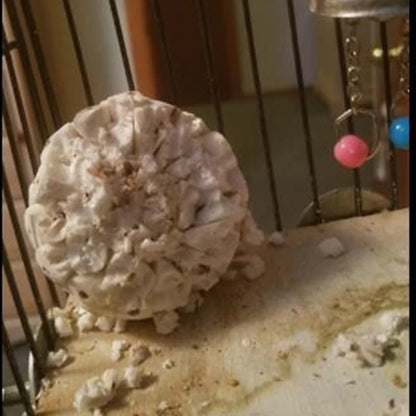 Natural Sola Ball Bird Chew Toy | Bon Bon Bird Toys