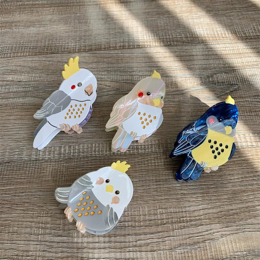 Cockatiel Hair Claw Clip | Bon Bon Bird Toys