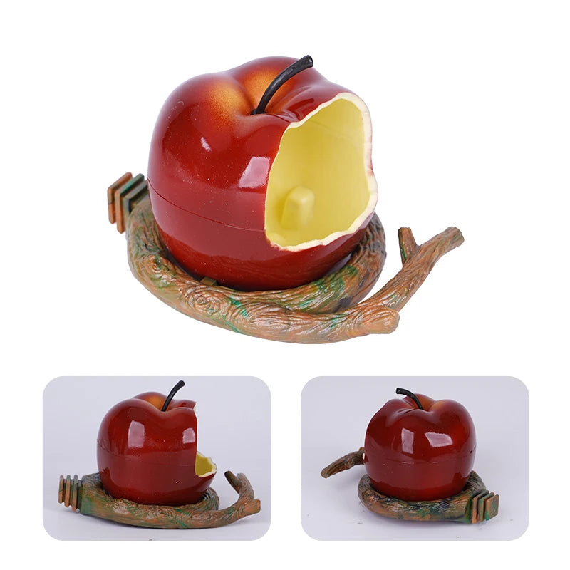 Fruit-Shaped Bird Feeder Bowl with Branch Stand | Bon Bon Bird Toys