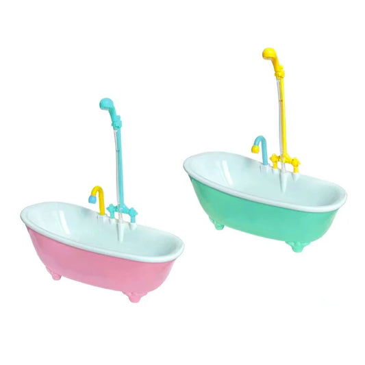 Bathtub Style Bird Bath with Motor | Bon Bon Bird Toys