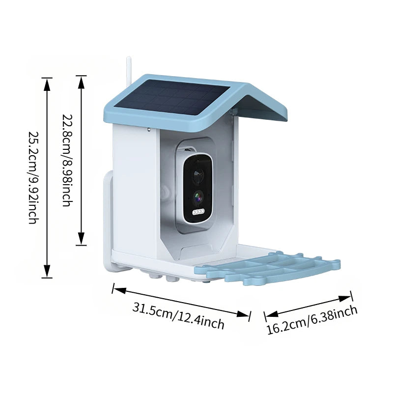 Smart Bird Feeder with AI Camera | Bon Bon Bird Toys