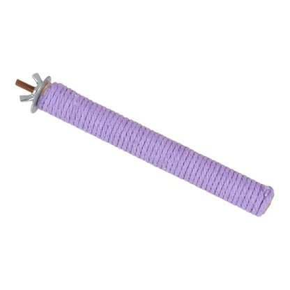 Colorful Cotton Rope Straight Perch for Bird Cages