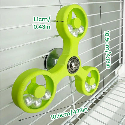 Spinning Rattle Toy for Birds | Bon Bon Bird Toys