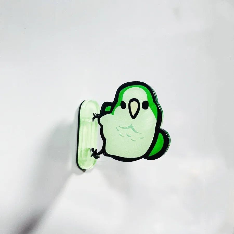Chubby Bird Acrylic Fridge Magnets | Bon Bon Bird Toys