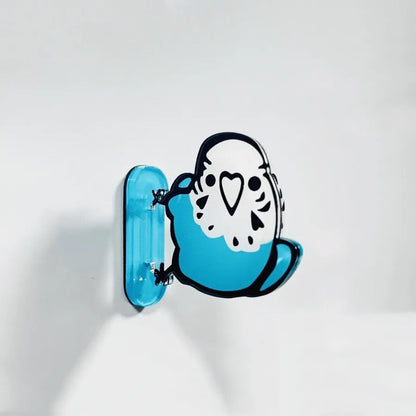 Chubby Bird Acrylic Fridge Magnets | Bon Bon Bird Toys