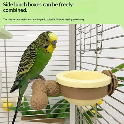 PLA Bird Feeder Bowls & Hanging Trays | Bon Bon Bird Toys