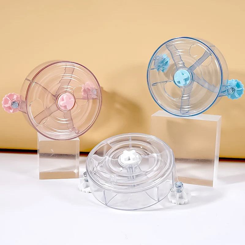 Acrylic Foraging Wheel Toy for Birds | Bon Bon Bird Toys