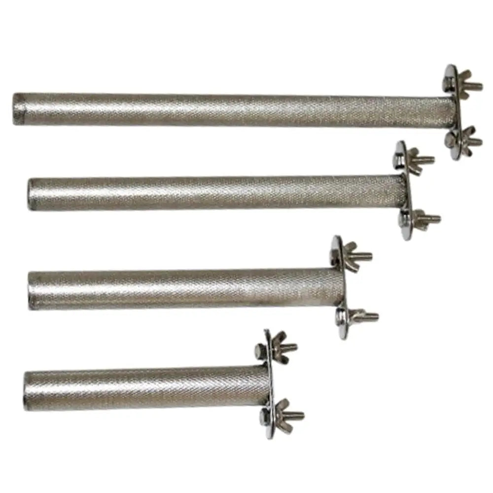 Stainless Steel Bird Perch Rod — 4 Lengths Available