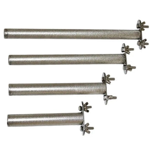 Stainless Steel Bird Perch Rod — 4 Lengths Available