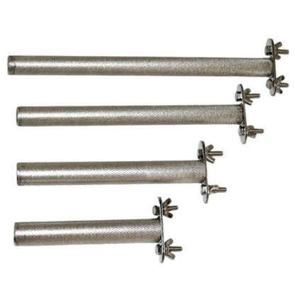 Stainless Steel Bird Perch Rod — 4 Lengths Available