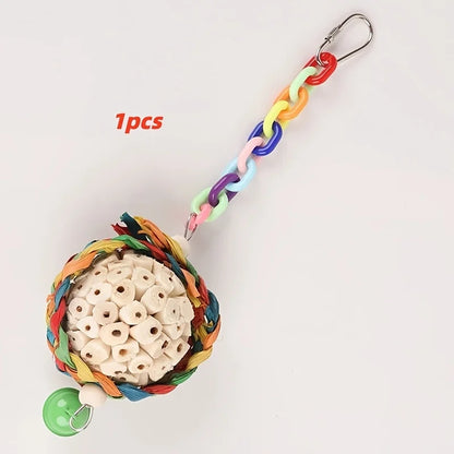 Sola Ball Hanging Bird Toy | Bon Bon Bird Toys