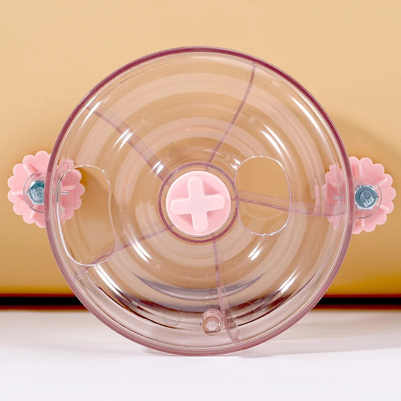Acrylic Foraging Wheel Toy for Birds | Bon Bon Bird Toys