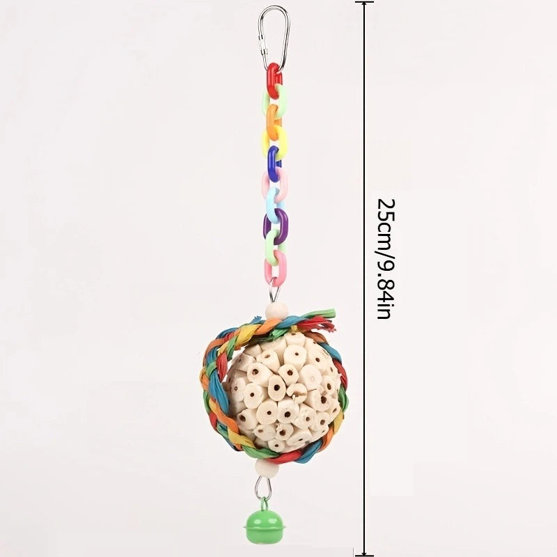 Sola Ball Hanging Bird Toy | Bon Bon Bird Toys