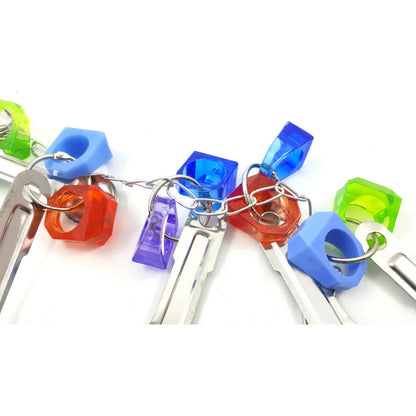 Stainless Steel Spoon String Bird Toy | Bon Bon Bird Toys