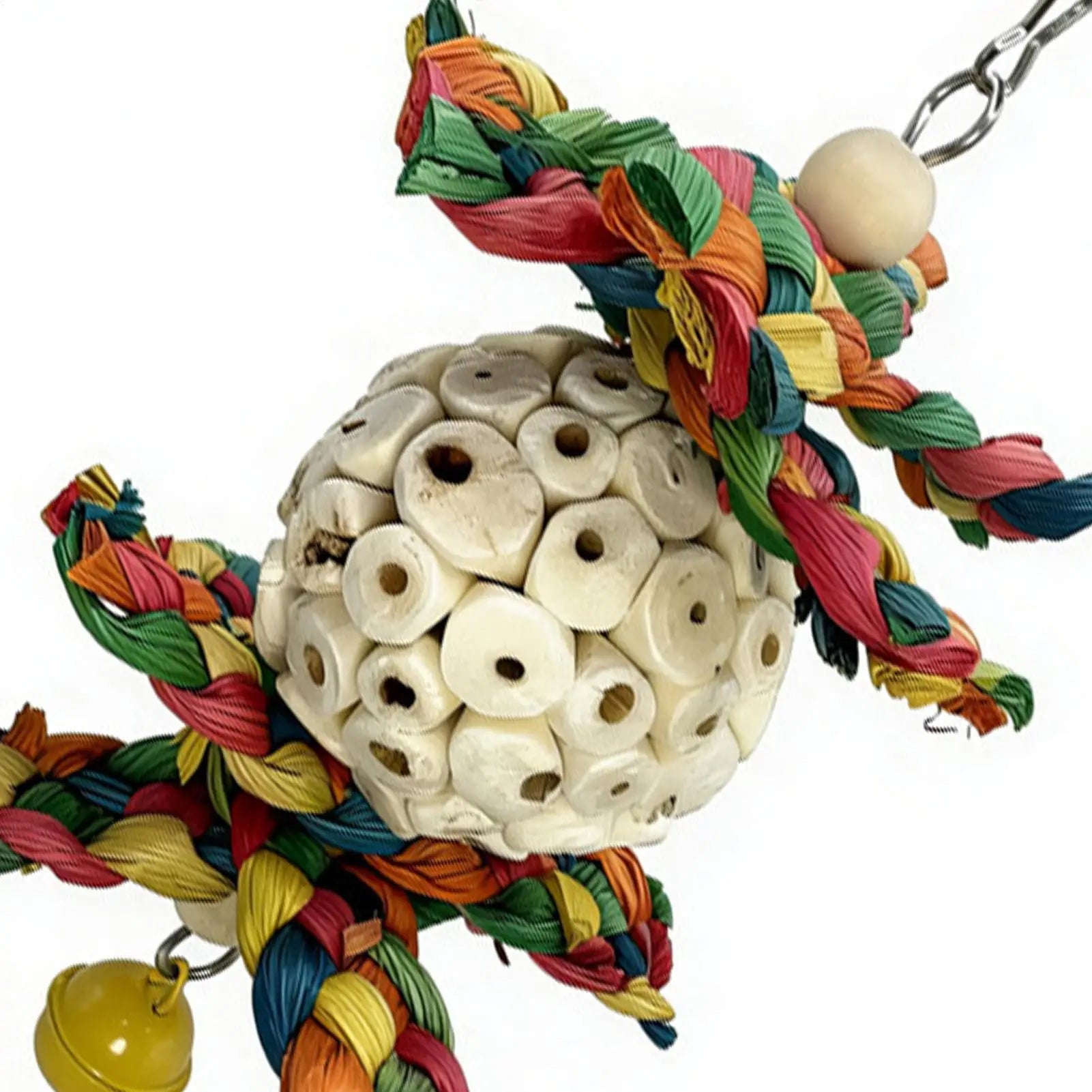 Sola Ball Chew & Shred Toy for Birds | Bon Bon Bird Toys