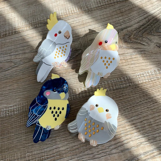 Cockatiel Hair Claw Clip | Bon Bon Bird Toys