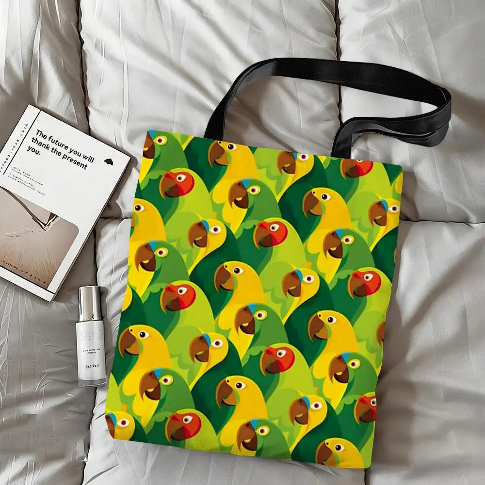Cockatiel Canvas Tote Bag | Bon Bon Bird Toys
