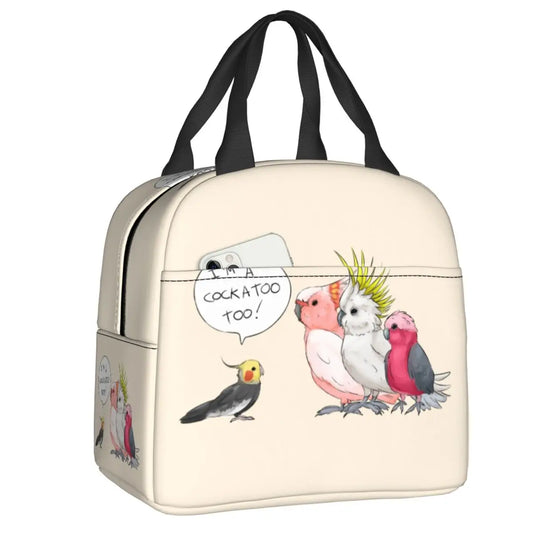 Bird Lover Insulated Lunch Bag