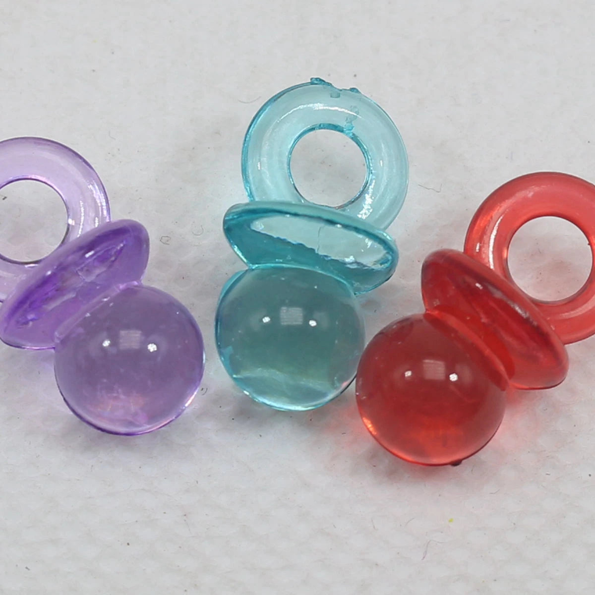 Acrylic Pacifier Pendants for DIY Bird Toys