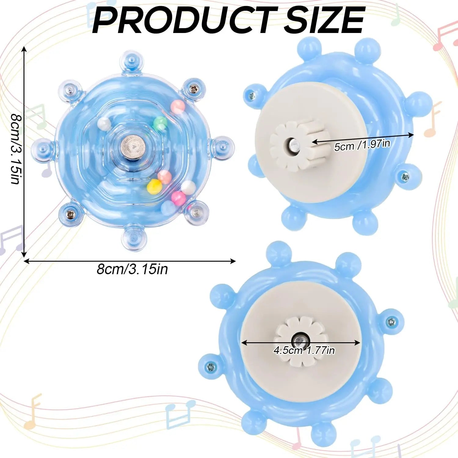 Spinning Ball Puzzle Toy for Birds | Bon Bon Bird Toys
