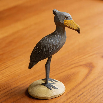 Hand-Carved Toucan & Tropical Bird Figurine | Bon Bon Bird Toys