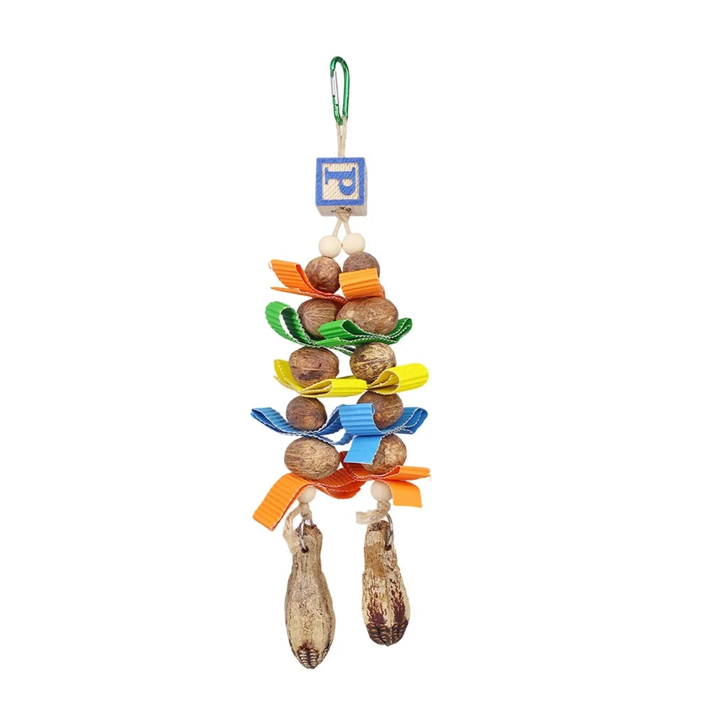 Hanging Natural Bird Toy — Assorted Styles | Bon Bon Bird Toys