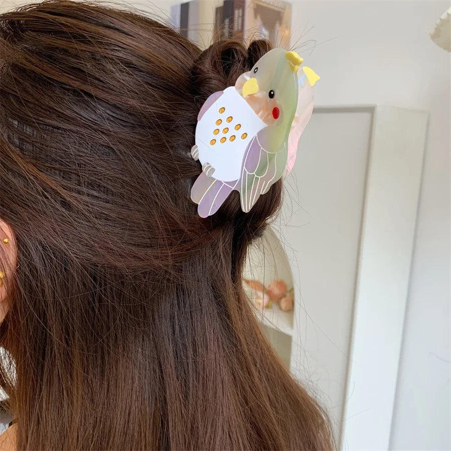 Cockatiel Hair Claw Clip | Bon Bon Bird Toys