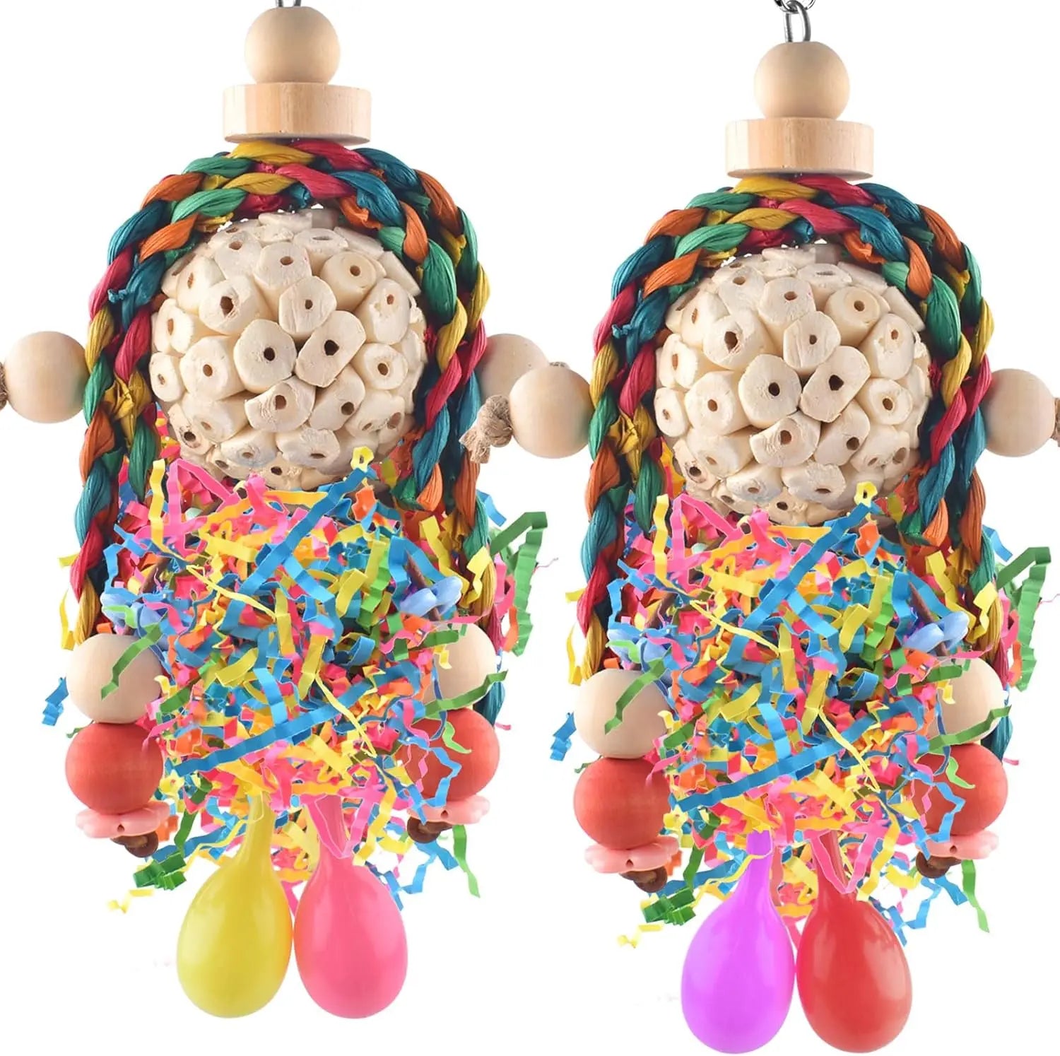 Bird Shredder Doll Toy | Bon Bon Bird Toys