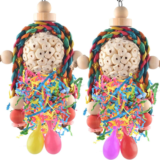 Bird Shredder Doll Toy | Bon Bon Bird Toys