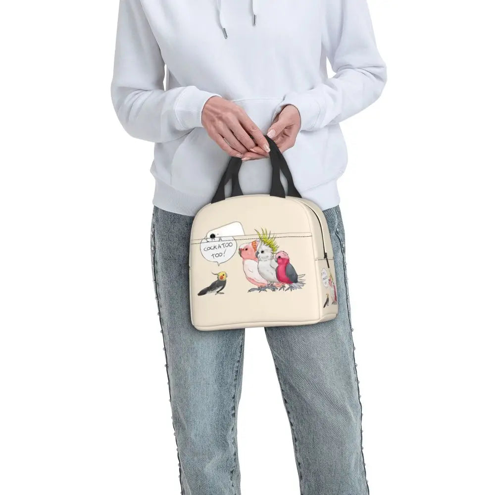 Bird Lover Insulated Lunch Bag