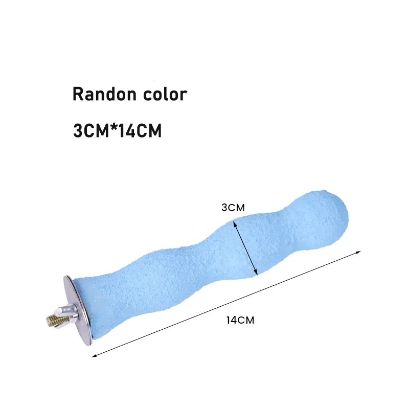 Sand-Coated Claw Grinding Perch Stick | Bon Bon Bird Toys