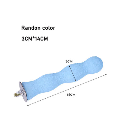 Sand-Coated Claw Grinding Perch Stick | Bon Bon Bird Toys