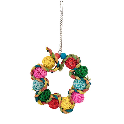 Vine Ball Wreath Swing for Birds