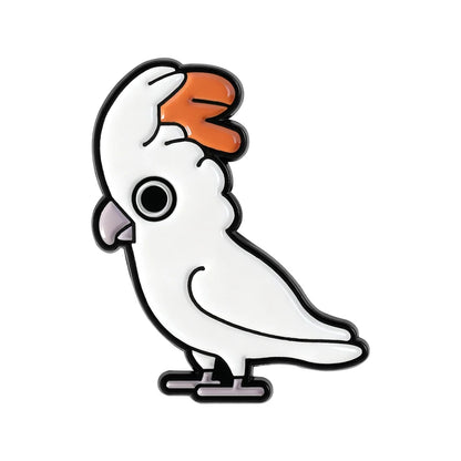 Parrot Enamel Pin | Bon Bon Bird Toys