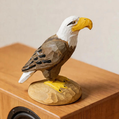 Hand-Carved Toucan & Tropical Bird Figurine | Bon Bon Bird Toys