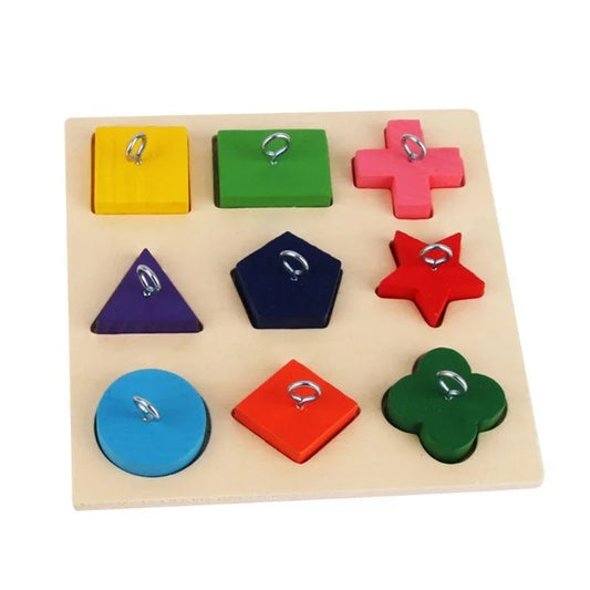 Wooden Block Puzzle Toy for Birds | Bon Bon Bird Toys