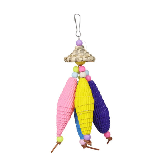 Hanging Natural Bird Toy — Assorted Styles | Bon Bon Bird Toys