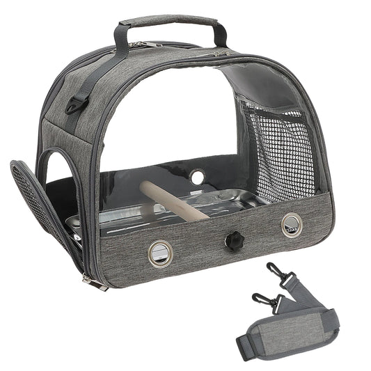 Ventilated Bird Travel Carrier Bag | Bon Bon Bird Toys