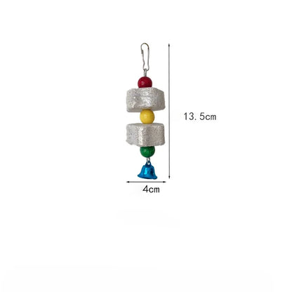 Mineral Stone Beak Grinding Toy for Birds | Bon Bon Bird Toys