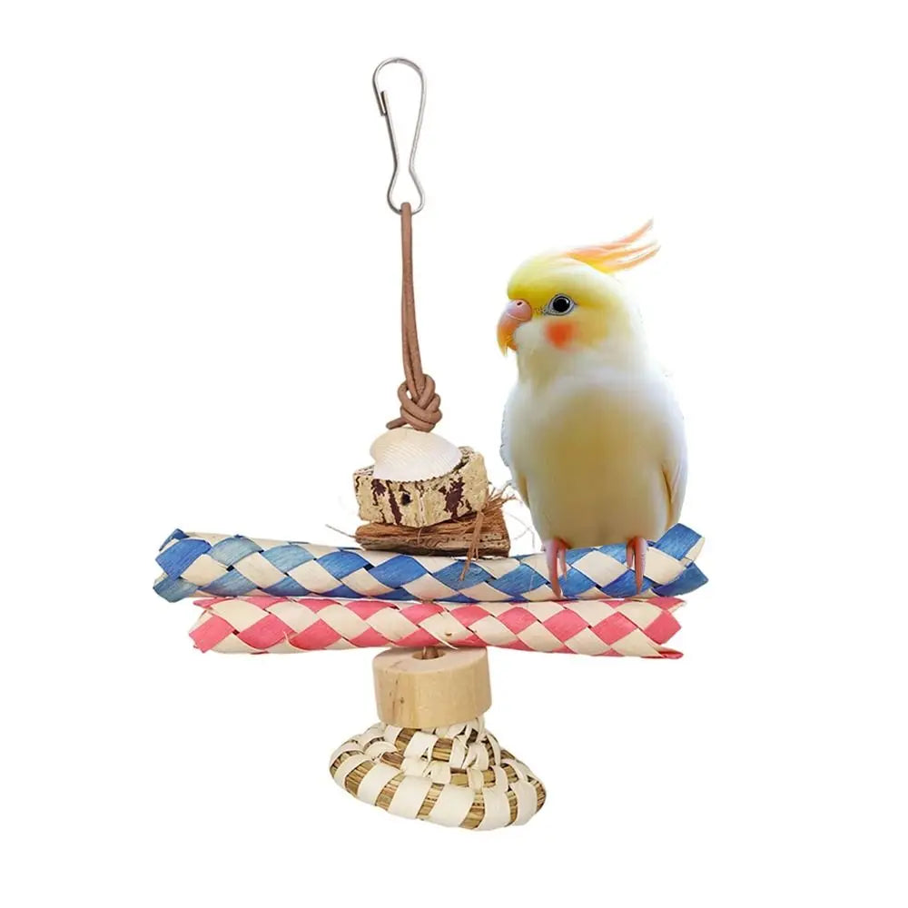 Hanging Natural Bird Toy — Assorted Styles | Bon Bon Bird Toys